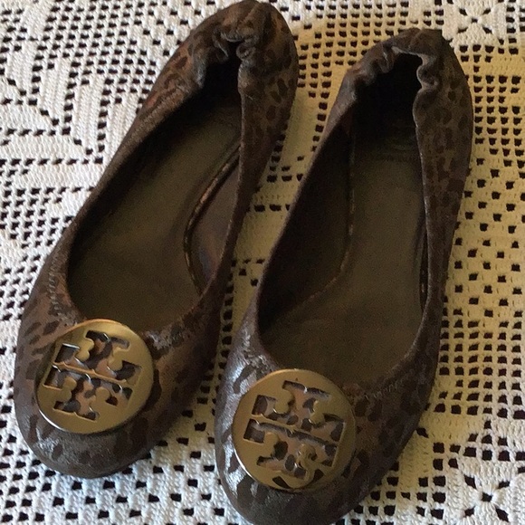Tory Burch Shoes - Tory Burch Brown Ballet Flats